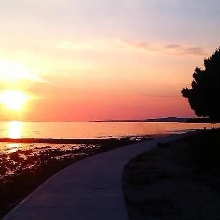 In With Sea View, Balcony, Air Conditioning, W-lan 667-1 Apartmán Privlaka (Zadar)